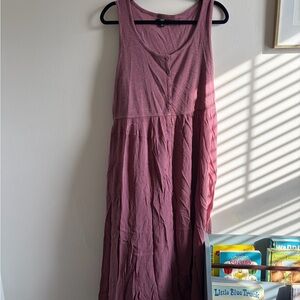 Frye Sleeveless Mauve Maxi Dress